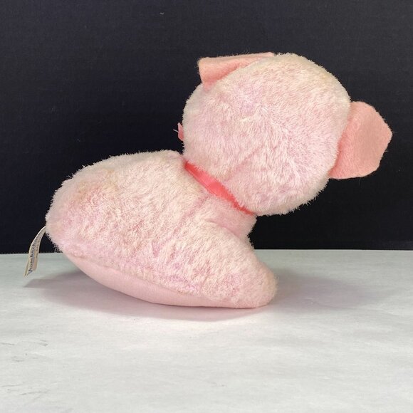 Vintage Knickerbocker Animals of Distinction Pink Pig - Picture 3 of 13